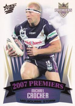 2007 Select Premiers Melbourne Storm #PC12 Michael Crocker Front